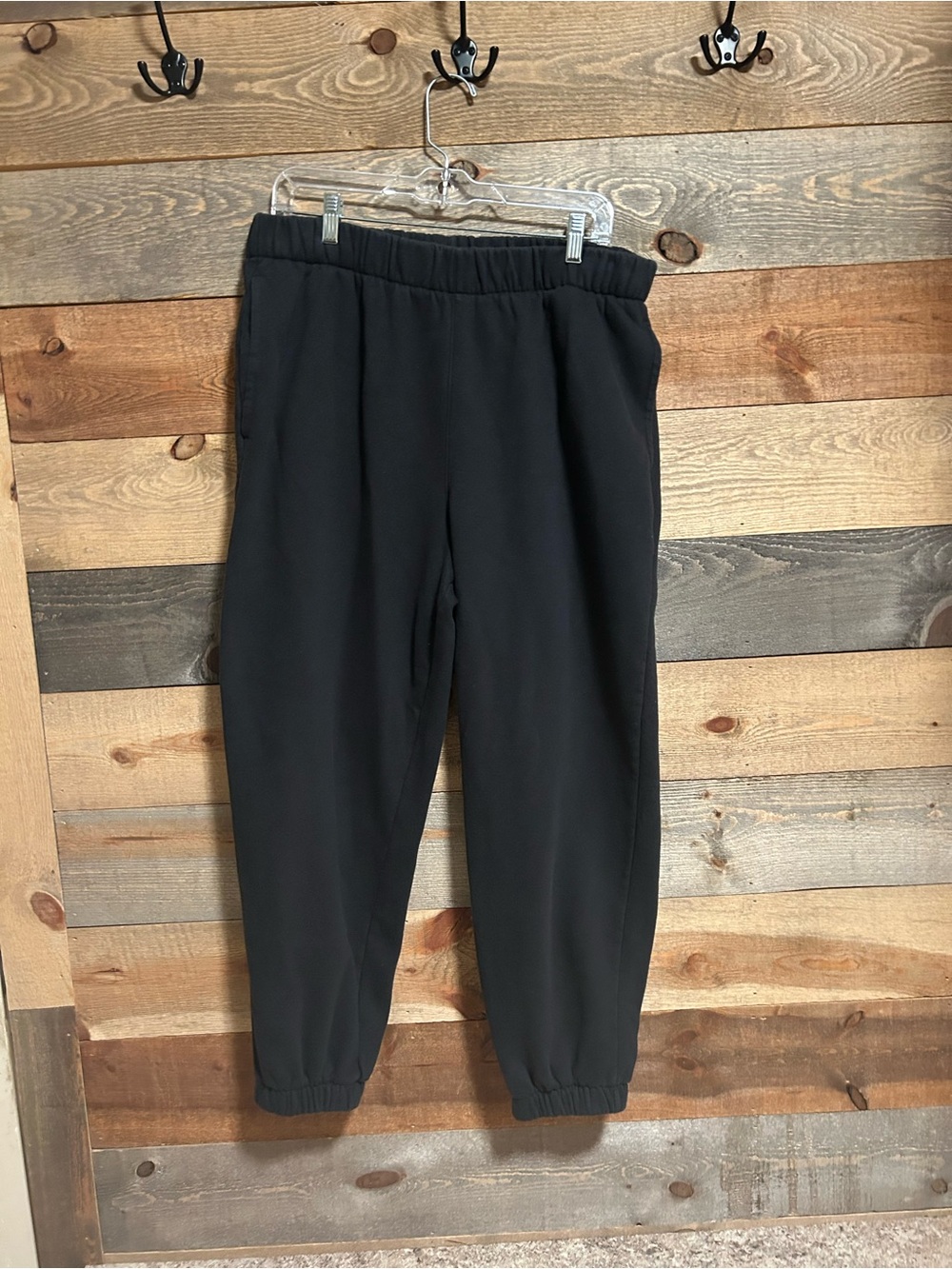 GAP Black Elastic Waist Jogger Pants for Kids